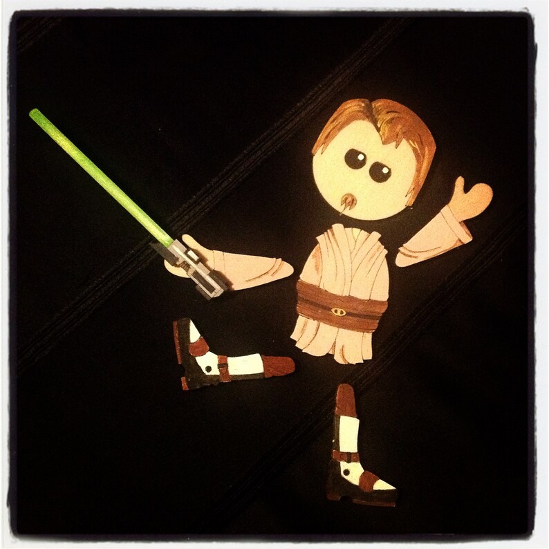 Space Monk Paper Doll Craft Coloring Page Instant | Etsy