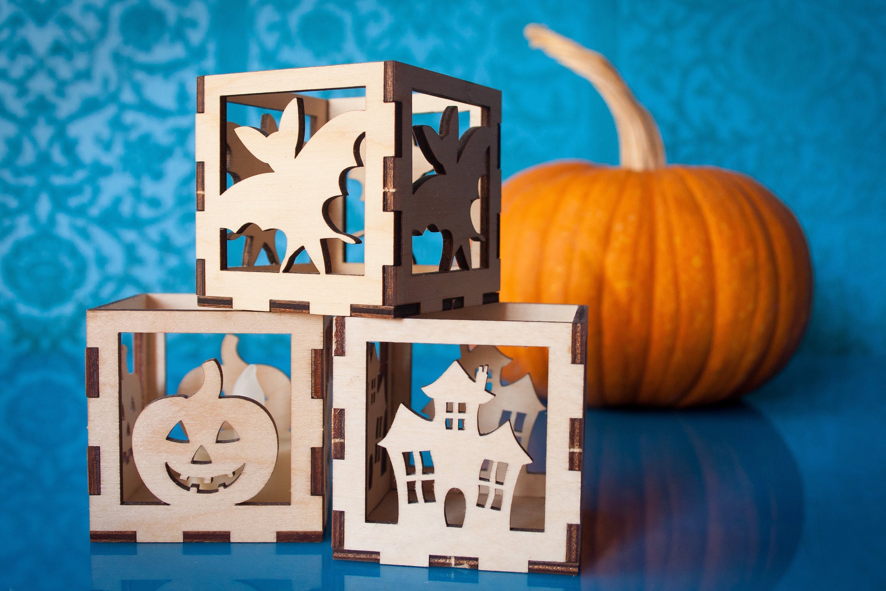Download Laser Cut Halloween Luminaries 3 Designs Digital Files Etsy