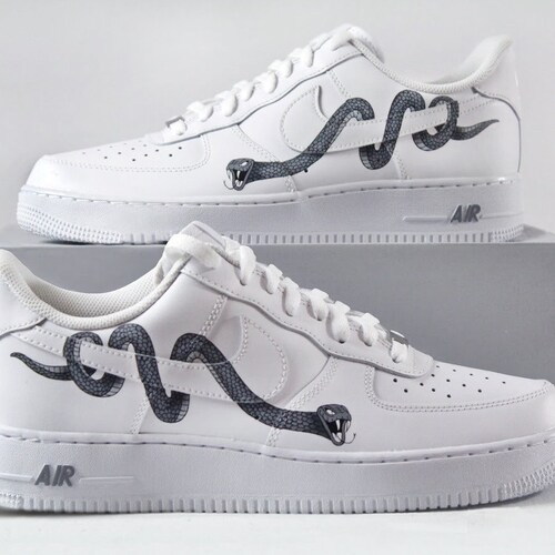 Dripping Paint Air Force 1 Custom Sneakers - Etsy