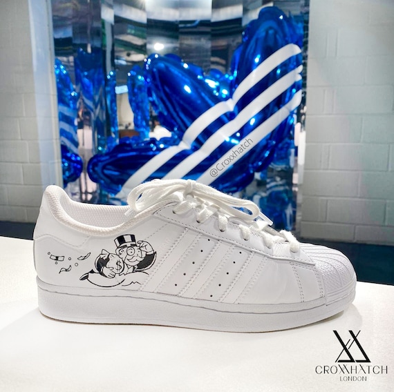 Man Money Bags Adidas Superstar Customs - Etsy