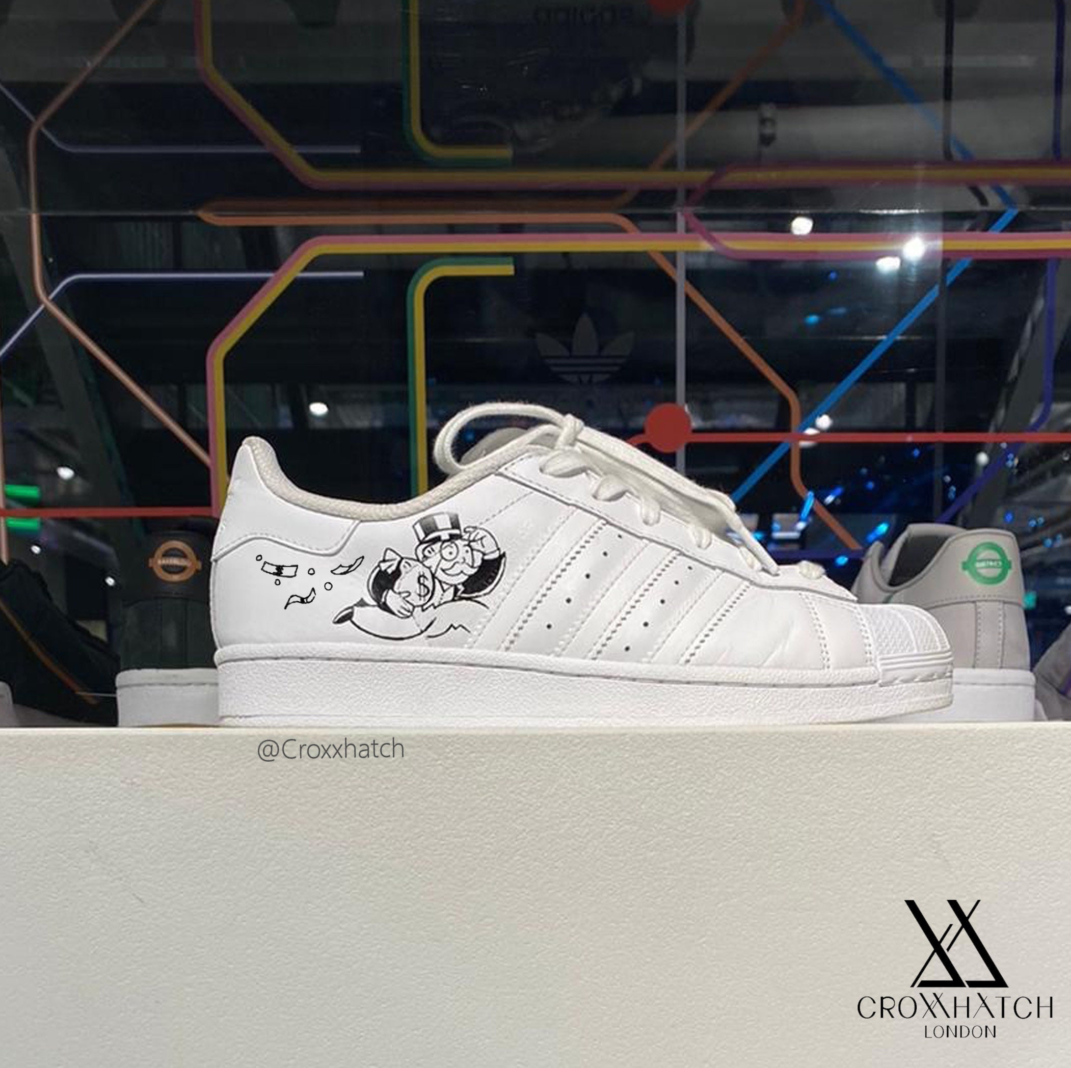 Adidas superstar top femme custom