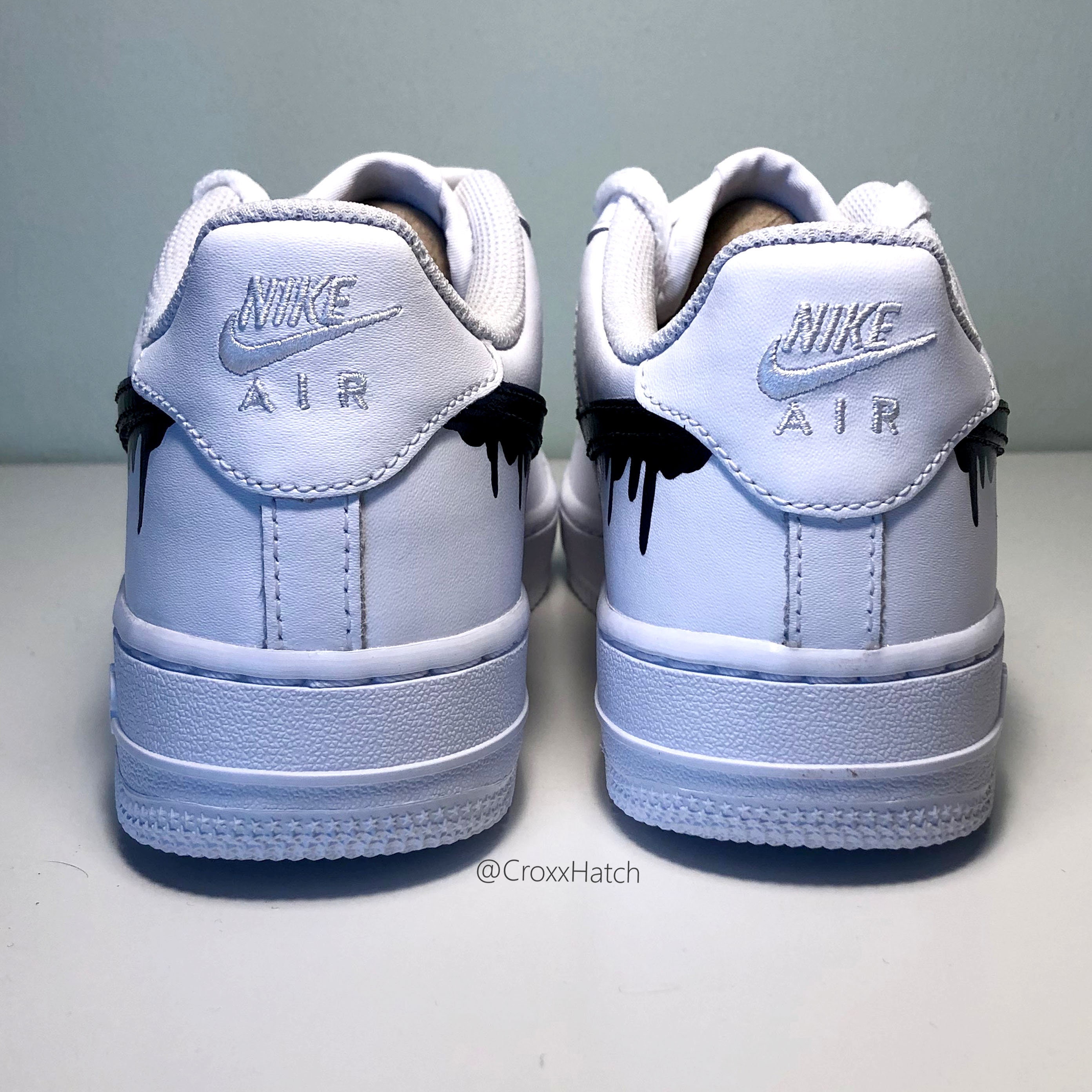 Nike Air Force 1 ドリップペイント ドリッピングペイント エアフォース1 カスタムスニーカー - Etsy