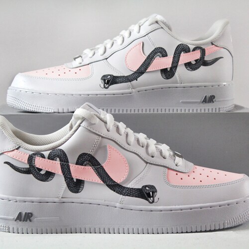 air force 1 custom snake