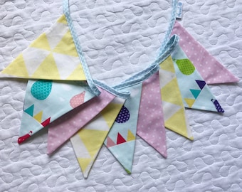 Süße Banner, Bunting süße Luftballons, Girlande, Flaggen, für Mädchen, Bunting Kindergarten, Kindergarten Kunst, Baby Bunting, Kinderzimmer Dekor, Baby Banner