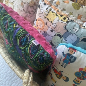 Poduszka dla dziecka, prostokąt, na prezent, opcje wyboru, różne wzory i kolory, baby shower zdjęcie 7