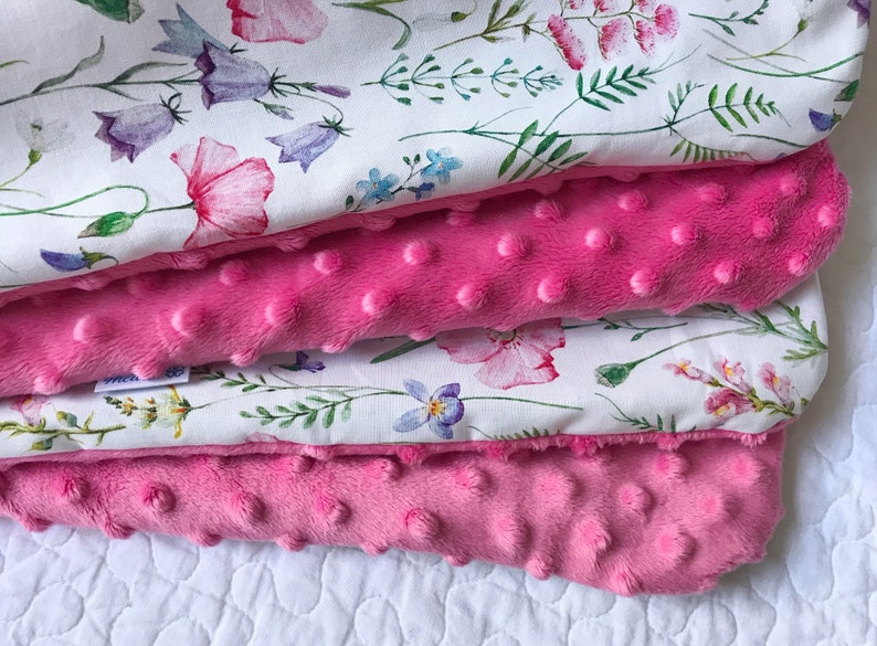 Flowers Blanket Newborn Blanket Floral Blanket Natural Etsy