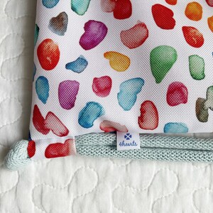 Rucksack für Kinder, Taschenmuster, Bunte Tasche, Gefleckte Tasche, Kinderrucksack, Kindertasche, Kinderrucksack, Kinderzugbeutel, wasserdicht