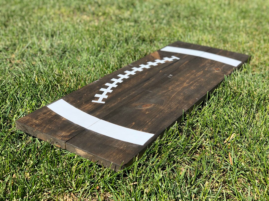 Custom Football Sign, Personalized Football Sign, Large Football Sign