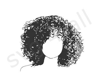 Curly girl svg,  black girl magic, lips, bundle svg, beauty svg, cricut svg, pixie cut, svg, afro puffs