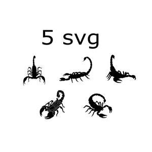 Scorpion svg, scorpion drawing, scorpion clip art, scorpion silhouette, scorpion cutting file