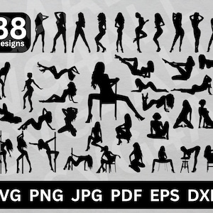 Strip Dance SVG, Strip Dancer SVG, Strip Dance cricut, Strip Dance Clipart, Strip Dance Vector, Strip Dancing Silhouette, Stripper Svg