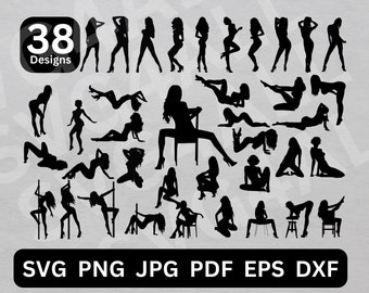 Strip Dance SVG, Strip Dancer SVG, Strip Dance cricut, Strip Dance Clipart, Strip Dance Vector, Strip Dancing Silhouette, Stripper Svg
