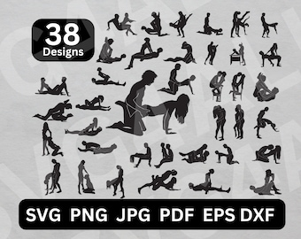 Sex SVG & PNG, erotic sex svg, sex svg cut file, sexual svg, sex positions svg, sex position svg, sexual position svg, sexual position svg