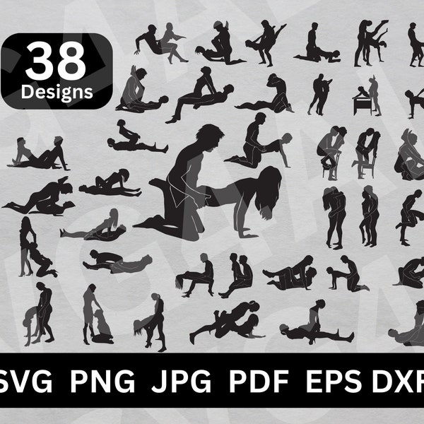 Sex SVG & PNG, erotic sex svg, sex svg cut file, sexual svg, sex positions svg, sex position svg, sexual position svg, sexual position svg