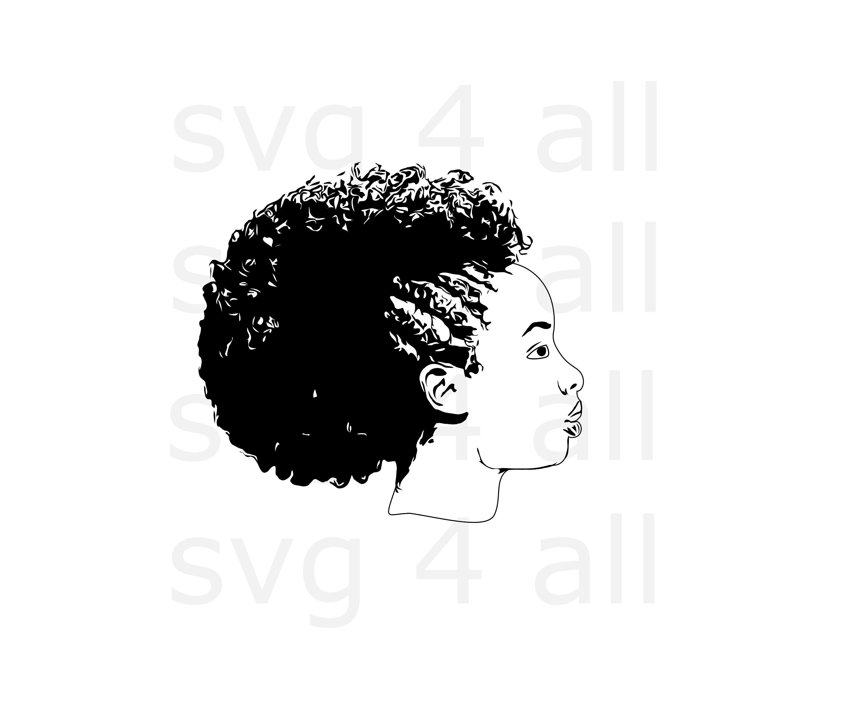 Free Girl With Short Hair Vector Image 1241342