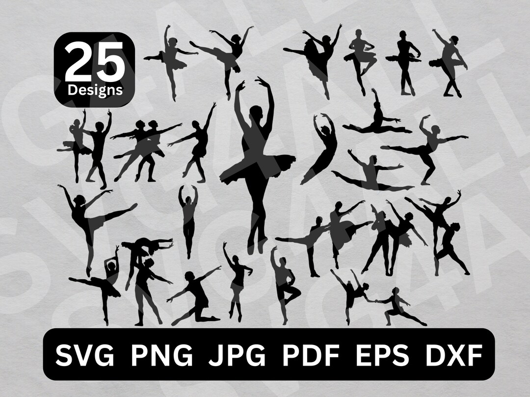 Ballet Dancer Svg, Ballet Dancing Svg, Ballet Dancer Cut Files, Ballet