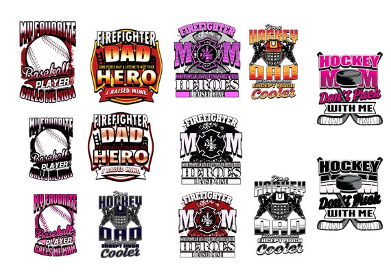 Dad Mom Svg 13 Svg And Png Heroes Mothe S Day Svg Etsy