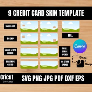 thumbnail image 2 of Ziggie Zaggie Credit/Debit Card Skin Cover Sticker Wrap - Bigsticker - 3.375" X 2.125" - Multicolor Vinyl 2 of 6