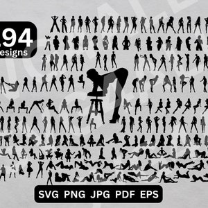 Sexy Girls SVG, Sexy Girls SVG, Sexy Girls Cricut, Sexy Girls Clipart, Sexy Girls Vektor, Sexy Girls Silhouette, Mädchen SVG, Sexy Frau SVG