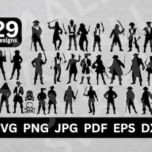 Piraten SVG, Piraten Silhouette, Piraten geschnitten Datei, Piraten Clipart, Piraten Cricut, Piraten Bundle svg, Piraten png, Piraten Vektor, Piraten ClipArt