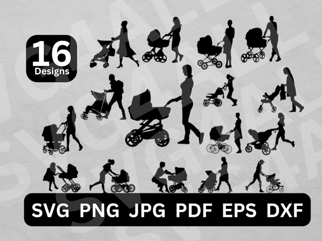 Baby Carriage SVG, Baby Carriage Png, Baby Carriage Cricut, Baby