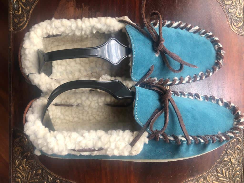 Women's Leather and Suede Slippers | Sheepskin Lined | Custom Made to Your Size | 90% Vegan Leather Slippers | Arwaks Slippers by Ses