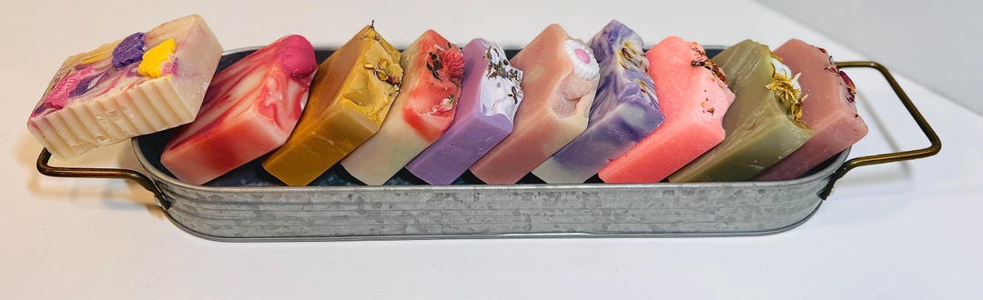 Artisan Cold Process Soap: Natural Shea Butter, Scented Bar - Etsy