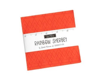 Moda Rainbow Sherbet Charm Pack