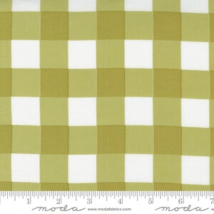 Moda Cozy Up Buffalo Check Green 29125 15