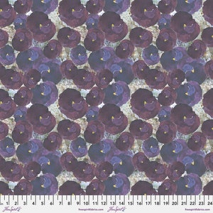 FreeSpirit Fabrics PWDB031 Besondere Momente- Treibende Stiefmütterchen-Lila