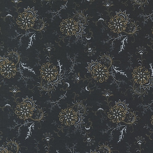 Moda Fabrics Rustic Gatherings Black Dirt 49200 14 Moda