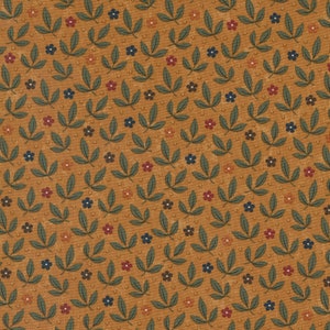Moda Fabrics Fluttering Leaves Golden Oak 9734 12