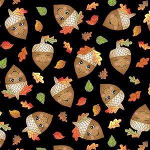 QT Fabrics 29677 J- Funflowers- Acorn Toss
