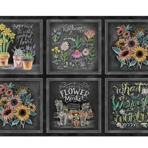 Michael Miller Fabrics Flower Market DDC11826 Kwitnące szczęście