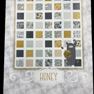 Kit de edredón Honey Bear de Clothworks