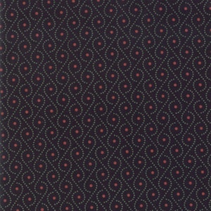 Moda Fabrics Sweet Holly- Czarny 9636 19
