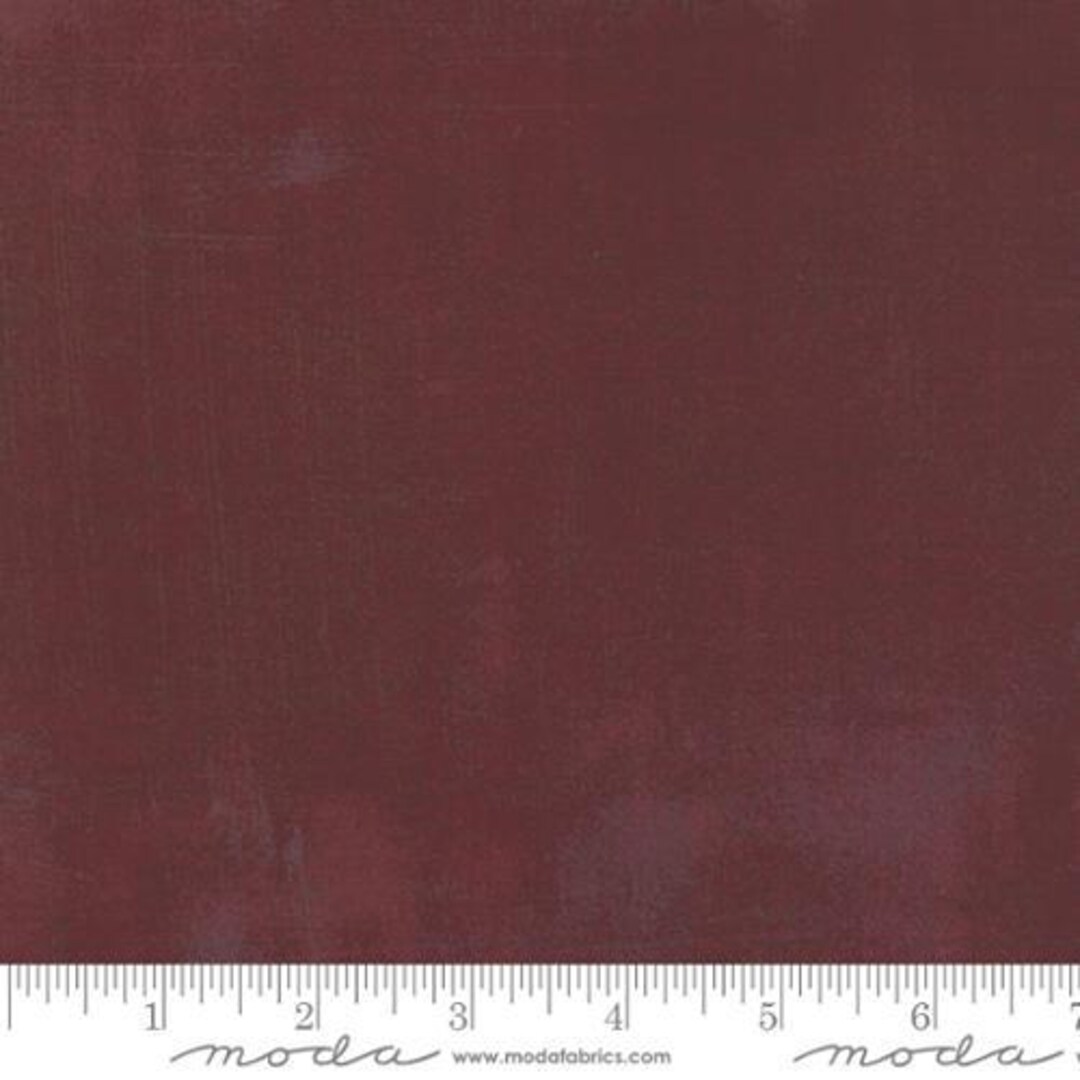 Grunge Basics Burgundy 30150 297 Moda Basic - Etsy