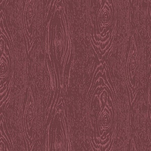 May include: A seamless pattern of a wood grain texture in a deep burgundy red color.