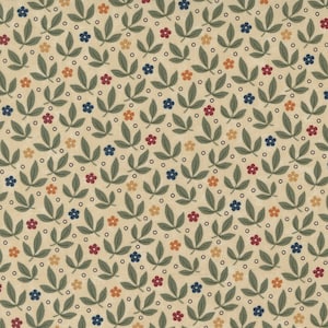 Moda Fabrics Fluttering Leaves Beechwood 9734 11