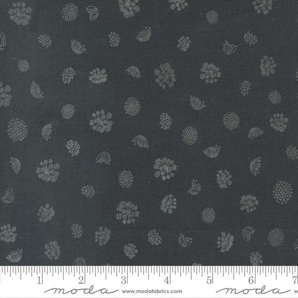 Moda Fabrics 45587 19 Woodland Wildflowers Charcoal