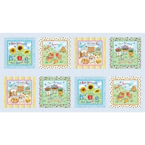 Michael Miller Fabrics 12007 Meant To Be Panel