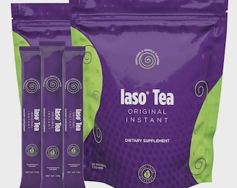 Laso Natural Detox Instant Herbal Tea  25 Sachets