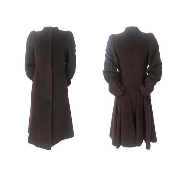 Alexander Mcqueen 1990s Alpaca/Mohair Coat