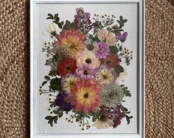 Pressed Flowers and Bouquets - made to order