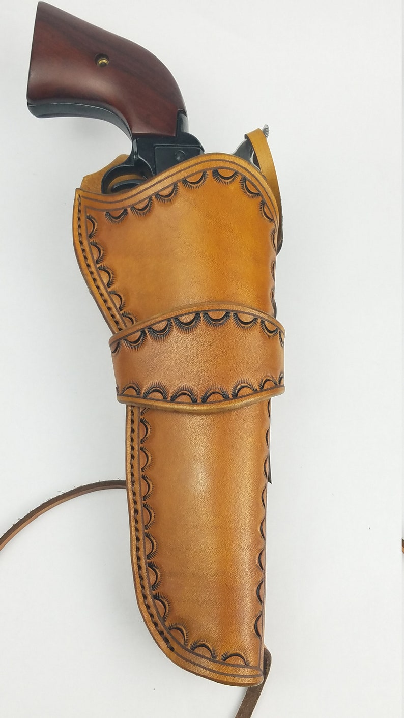Buckskin Leather Holster for Heritage Rough Rider 22 LR/ Ruger Etsy
