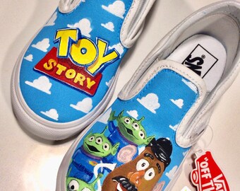 vans toy story slip on