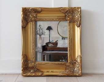 Upright Piano Painting by M. Marcia | Fine Art Print