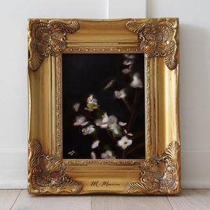 Final Bloom, Oil Painting by M. Marcia | Fine Art Print