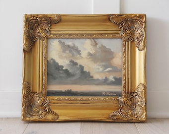 Golden Clouds by M.Marcia | Fine Art Print