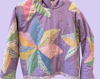 Quilted Hoodie Size Small